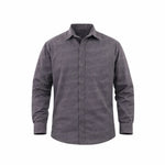 Camisa M/L Gab.100% Alg Gris Unisex