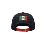 Gorra Pemex Dama Negro/Rojo