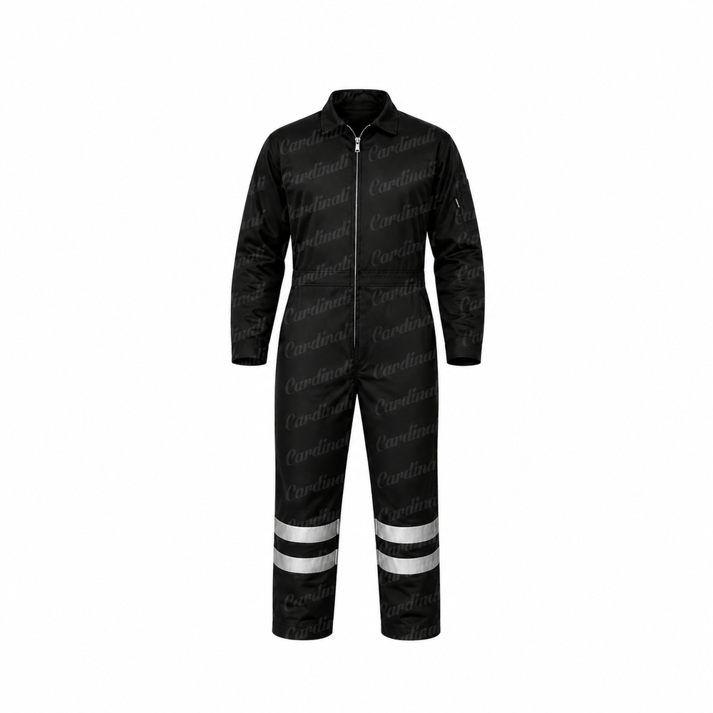 Overol m/l 100% Algodón Negro