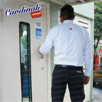 Camisa M/L Pemex Super Pop Bco.