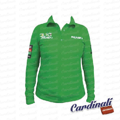 Playera Polo Pemex  600-DL Verde