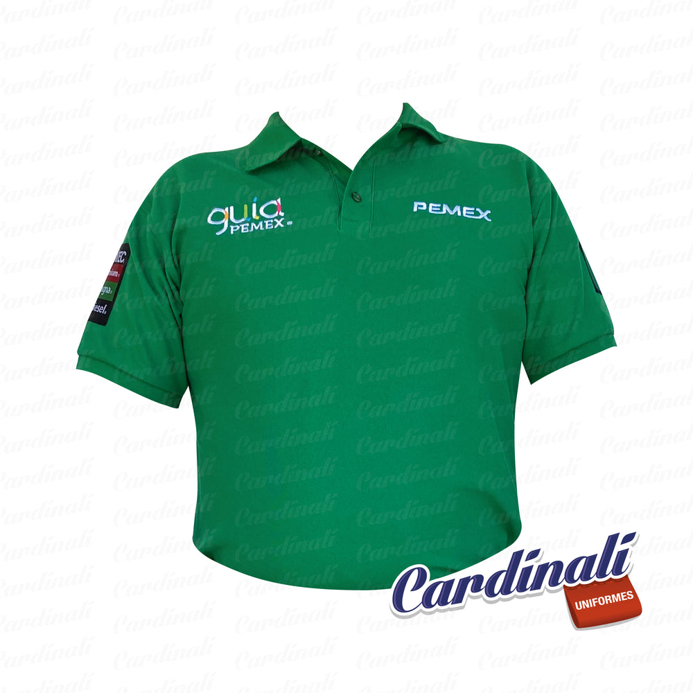 Playera Polo Pemex 600-C Verde