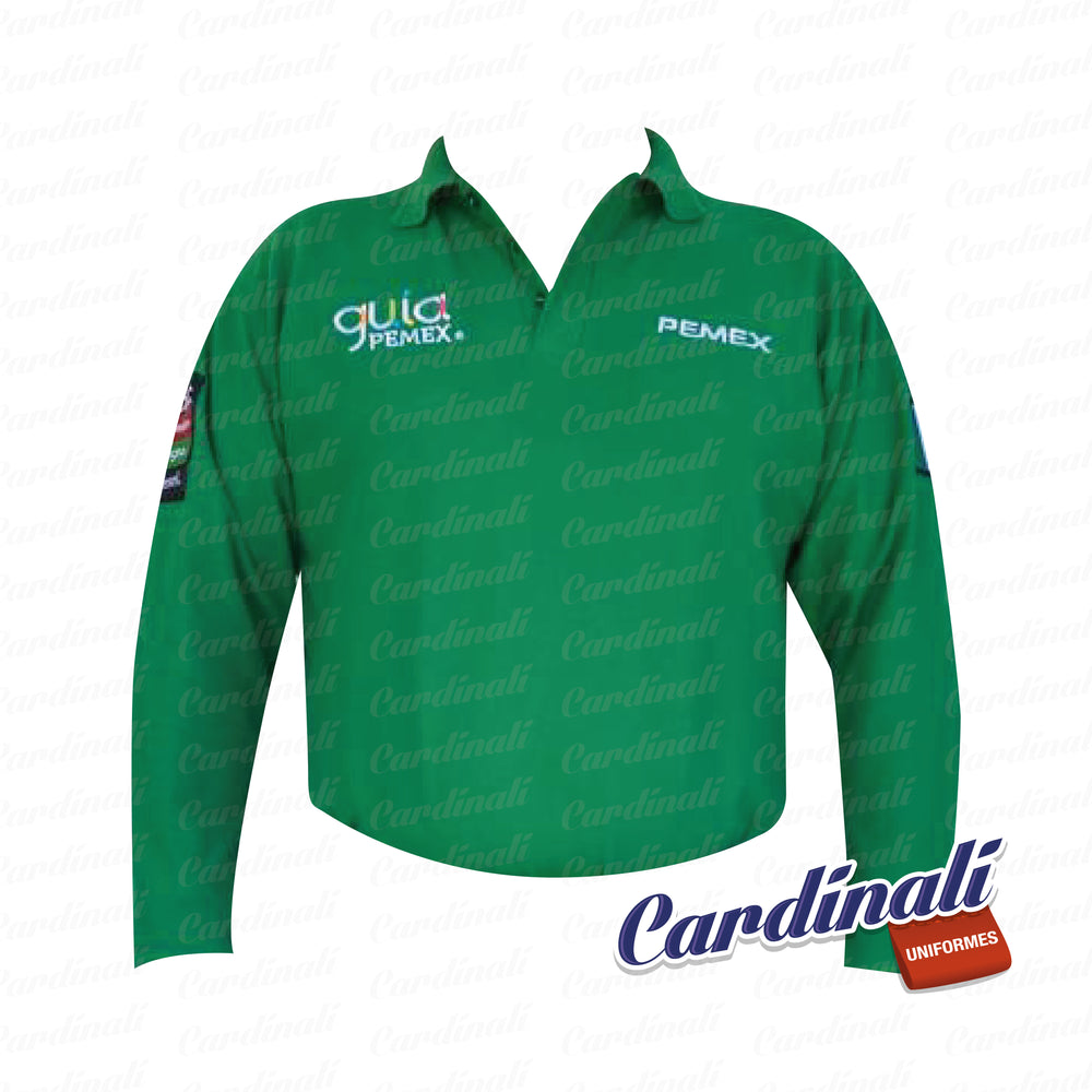 Playera Polo Pemex 600-CL Verde