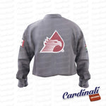 Camisa M/L Pemex Gab.100% Alg Gris -