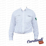 Camisa M/L Pemex Super Pop Bco.