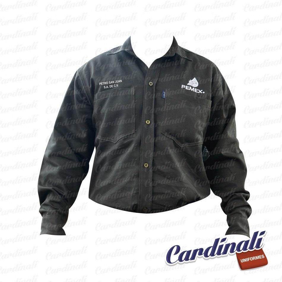 Camisa M/L 100% Alg. Black Oliver