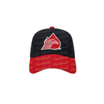 Gorra Pemex Dama Negro/Rojo