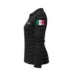 Playera Polo ML Pemex 600-D Negra
