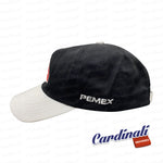 Gorra Pemex Negro/Blanco